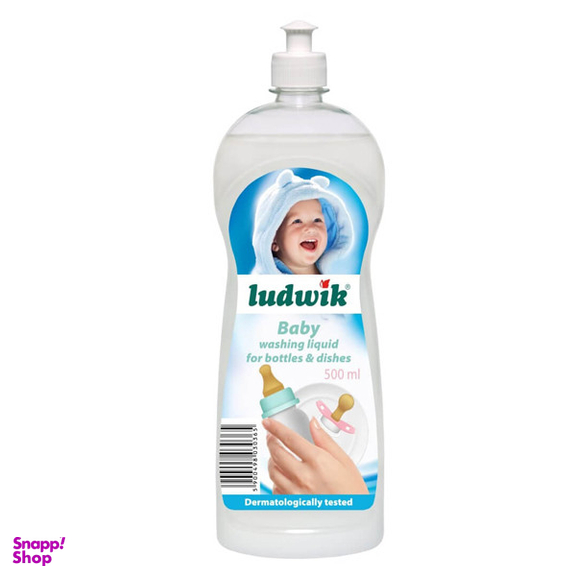 مایع ضد عفونی کننده شیشه شیر لودویک مدل Bottles حجم 500 میلی لیتر