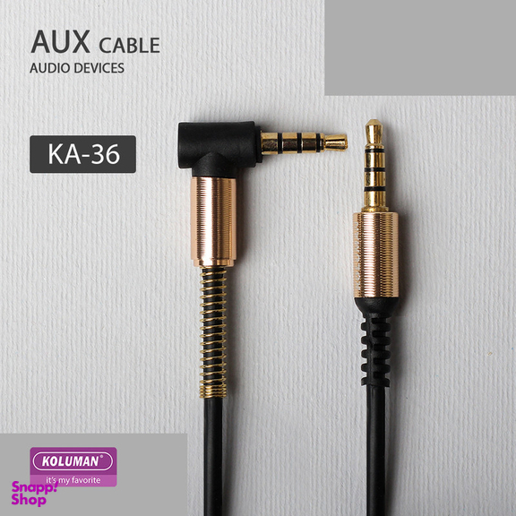 کابل AUX کلومن مدل KA - 36 طول 1 متر