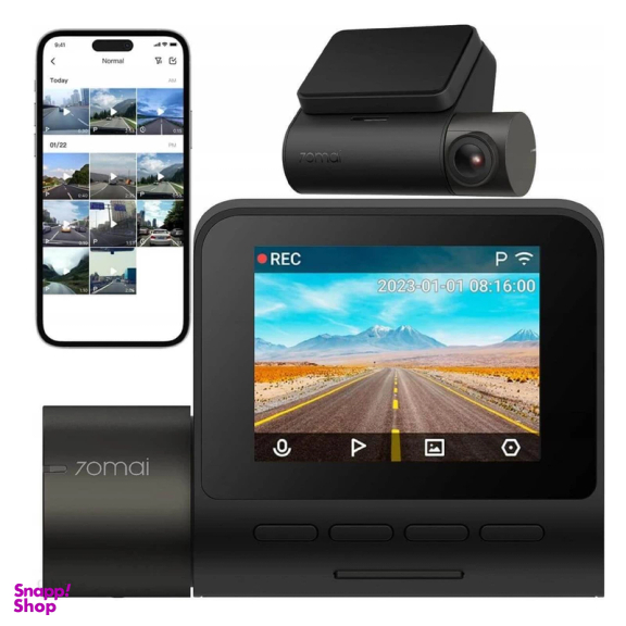 دوربین فیلم برداری سونتی می مدل Dual Dash Cam A200+Rear Cam (RC11)