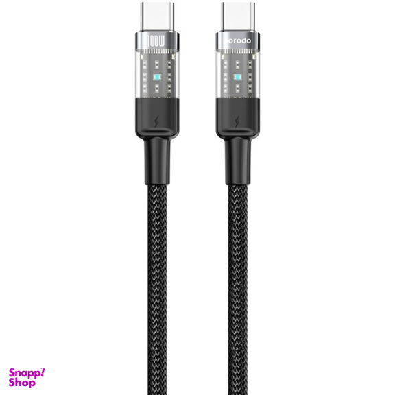 کابل Type-C پرودو کد PD-100WCCTH-BK طول 1.2 متر