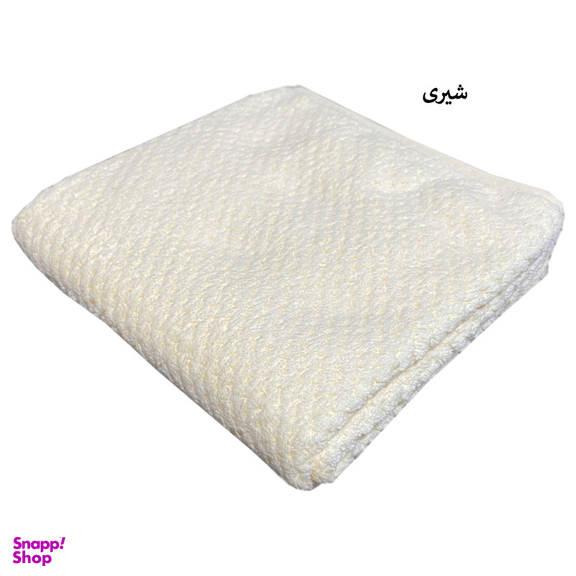 حوله دستی شایسته مدل نسترن سایز 35×75 سانتی متر