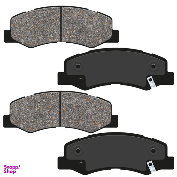 لنت ترمز جلو لنت پارس مدل 80134 مناسب برای پژو 206 تیپ 5