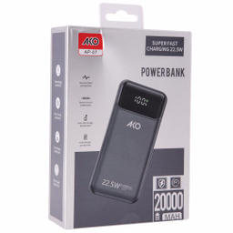 پاوربانک آکو مدل AP-07 Super Fast ظرفیت 20000 میلی آمپر ساعت