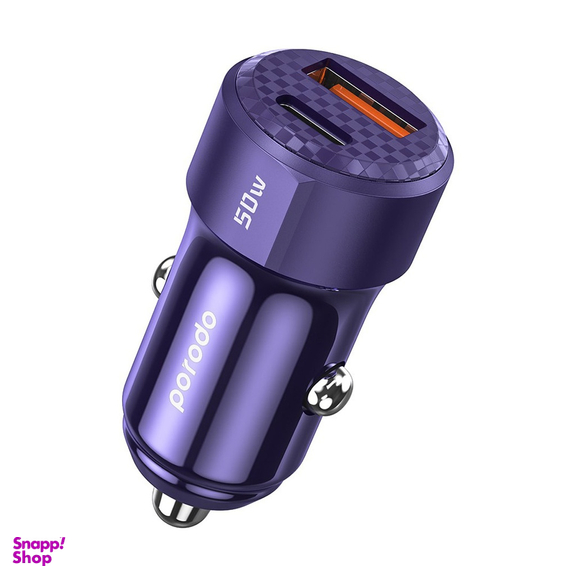 شارژر فندکی 50 وات پرودو مدل Dual Output