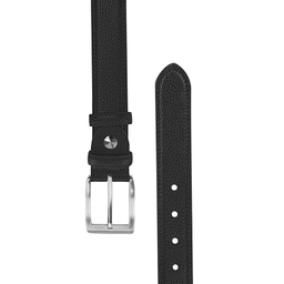 کمربند مردانه نوین چرم مدل دو دوخت فلوتر کد 3.5 FM-BT0642-2 رنگ مشکی