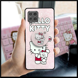 کاور دکین مدل Rikki طرح Tedy مناسب برای گوشی موبایل سامسونگ Galaxy F62 / M62 به همراه پاپ سوکت