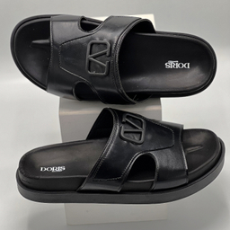صندل طبی مردانه دوریس مدل پرهام کد 02 رنگ مشکی