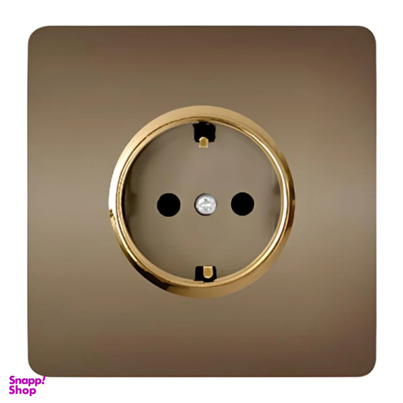 پریز برق ارت دار صنایع آسیا الکتریک مدل BeG