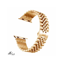 بند ساعت هوشمند مدل رولکسی مناسب اپل واچ سایز 42/44/45 میلی متر