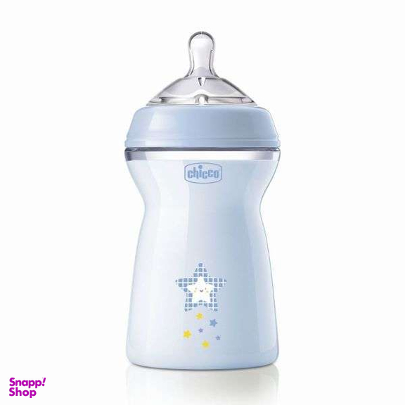 شیشه شیر چیکو مدل نچرال فیلینگ مناسب بالای 6 ماهگی گنجایش 330 میلی لیتر