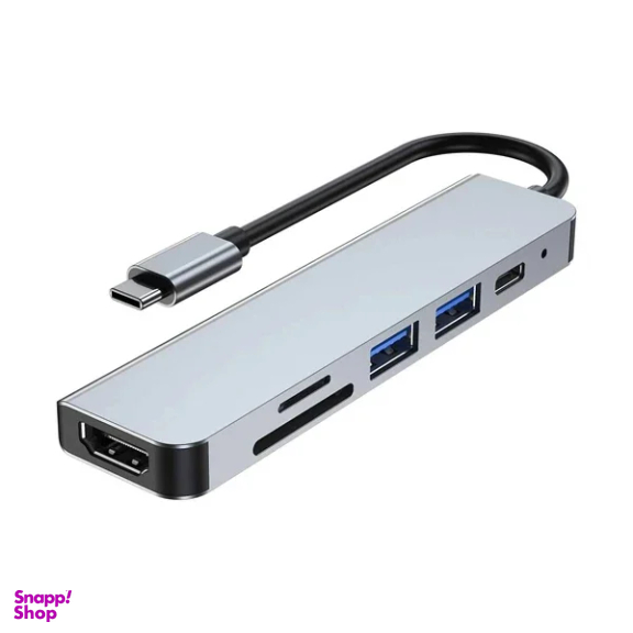 هاب 6 پورت USB-C مدل HDTV4K