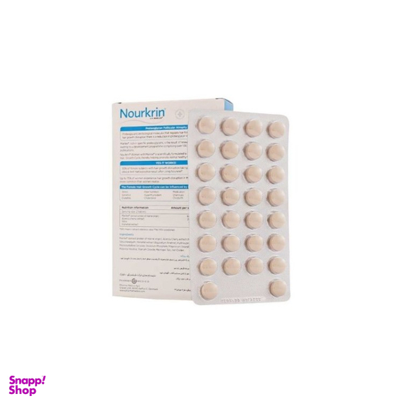 قرص تقویت مو نورکرین فارمامدیکو بسته 30 عددی