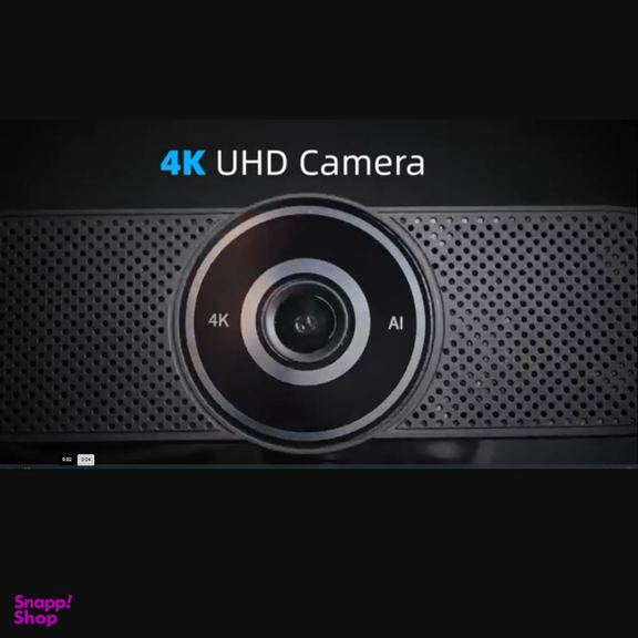 وب کم پاویفو مدل 4K AI Auto-Framing With Remote Control