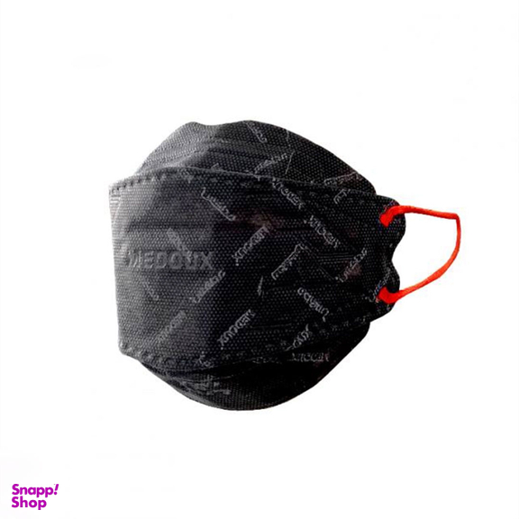 ماسک سه بعدی پلاس مشکی مداکس (Medoux) بسته 25 عددی