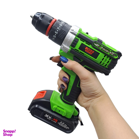 مجموعه 29 عددی دریل چکشی شارژی باس مدل 36VF کد 2