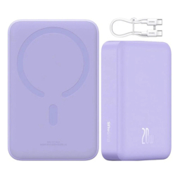 پاوربانک مغناطیسی 20 وات بیسوس مدل PPCXM20 ظرفیت 20000 میلی آمپر ساعت