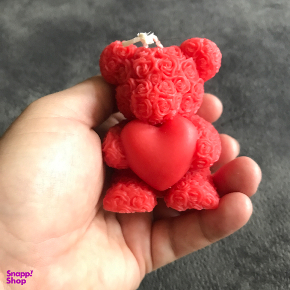 شمع مدل خرسی و قلب