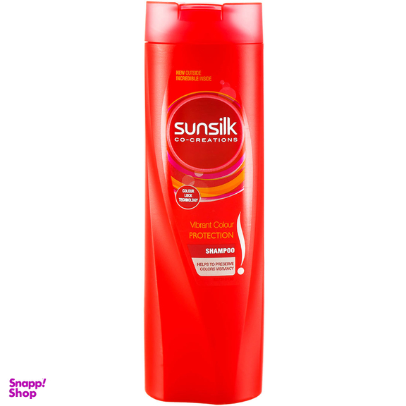 شامپو تثبیت کننده رنگ مو سان سیلک مدل Colour Lock حجم 350 میلی لیتر