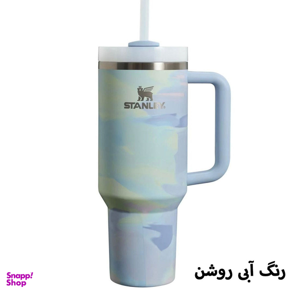 تراول ماگ دسته دار استنلی مدل quencher 1.18 گنجایش 1.18 لیتر