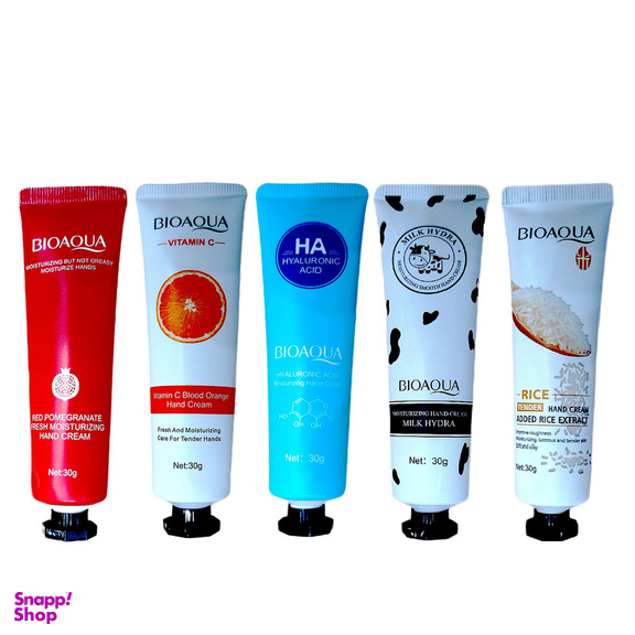 کرم مرطوب کننده بایو آکوا مدل mixed وزن 30 گرم بسته 5 عددی