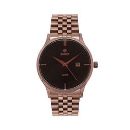 ست ساعت مچی عقربه ای زنانه و مردانه سورین مدل GL1015B-SC10C