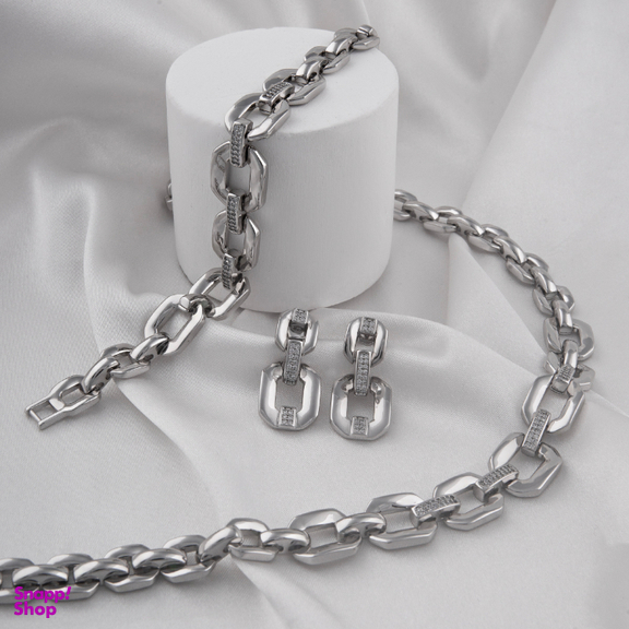 نیم ست زیور زنانه ژوپینگ کد 11778710051