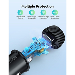 شارژر فندکی 20 وات راوپاور مدل RP-VC1016