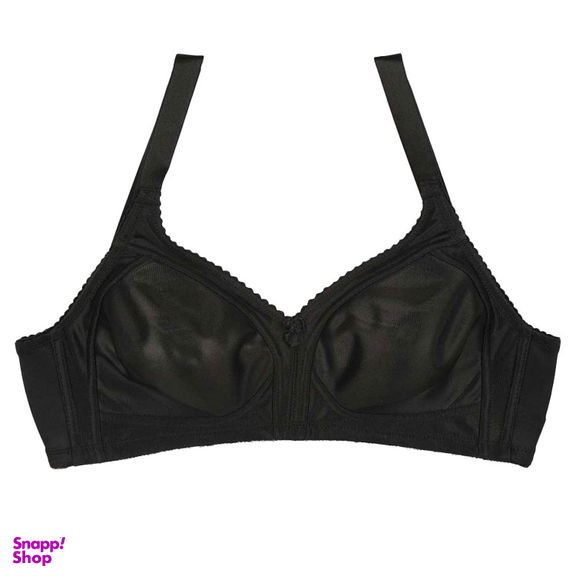 سوتین زنانه بارون مدل بدون فنر پرسی کد 503 رنگ مشکی