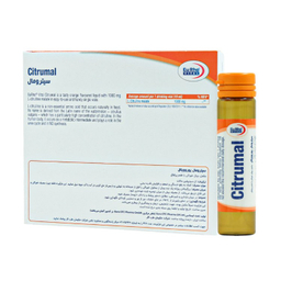 ویال خوراکی سیترومال لیکوئید یورو ویتال بسته 6 عددی