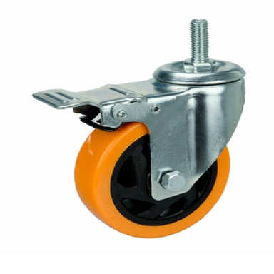 چرخ گردان صنعتی پیچی مدل ترمزدار سایز 40