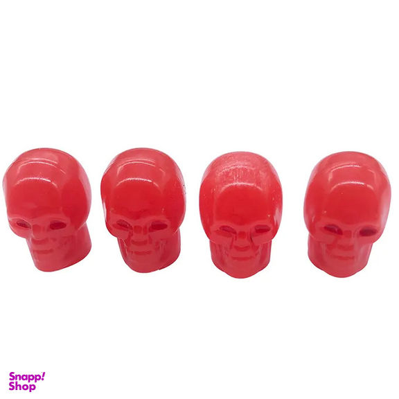 سر والف لاستیک مدل SKULL-RD بسته 4 عددی