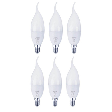 لامپ LED اشکی 7 وات بورسر مدل CL37 پایه E14 بسته 6 عددی
