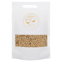 عدس درشت درجه یک توشنا وزن 900 گرم