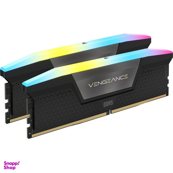 حافظه رم دو کاناله کورسیر Vengeance RGB 5200MHz DDR5 ظرفیت ۶۴ گیگابایت