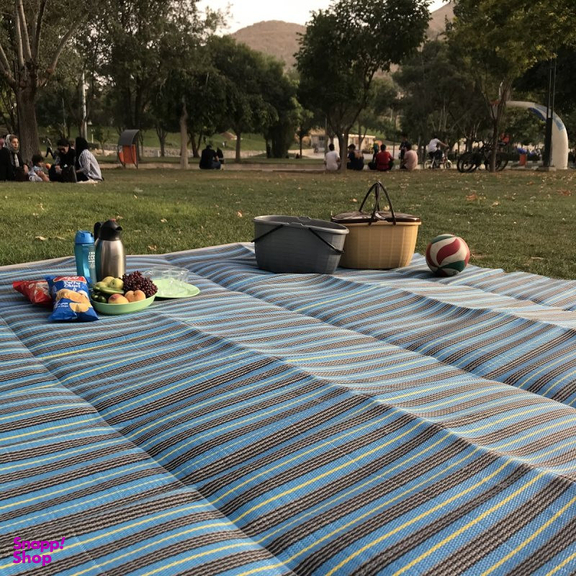 زیر انداز سفری راحل مدل حصیری یک تکه کد 4