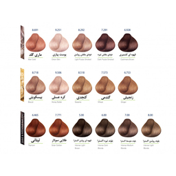 رنگ مو فاقد آمونیاک مارال مدل Fusion Color شماره 5.291 رنگ دودی بنفش تیره حجم 100 میلی‌ لیتر