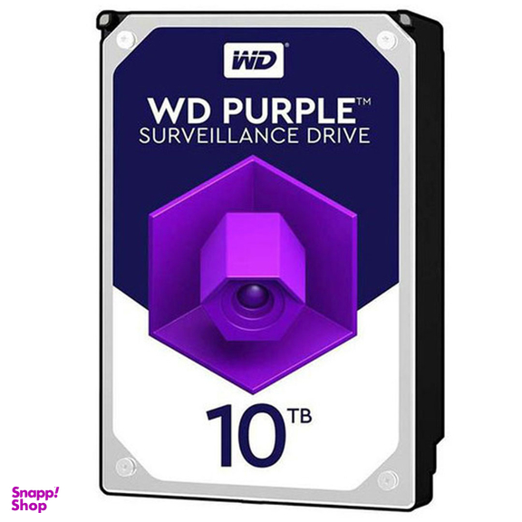 هارددیسک اینترنال وسترن دیجیتال (WD) مدل Purple WD100PURZ ظرفیت 10 ترابایت