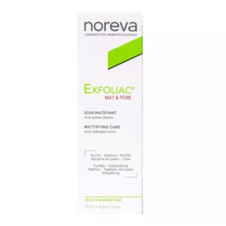 کرم ضد آفتاب بی رنگ نوروا مدل Exfoliac مناسب پوست چرب و مختلط حجم 40 میلی لیتر