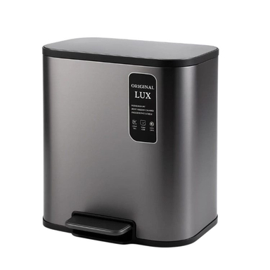 سطل زباله پدالی اورجینال مدل اسلب کد 618 گنجایش 20 لیتر