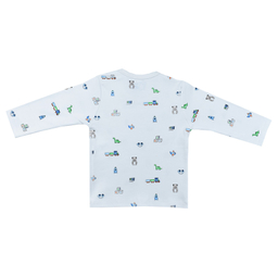 ست تیشرت و سرهمی نوزادی اسپیکو مدل ترن کد 3