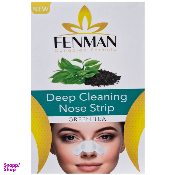 چسب پاک کننده بینی فنمن مدل GREEN TEA بسته 6 عددی
