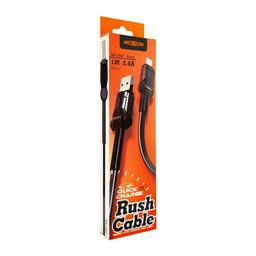 کابل شارژ USB به MicroUSB موکسوم مدل MX-CB27 طول 1 متر