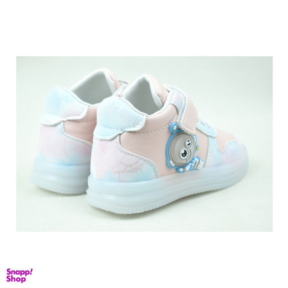 کفش پیاده روی نوزادی مدل چراغدار طرح فضانورد کد C-8342