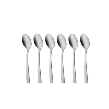 قاشق مربا خوری ناب استیل مدل فلورانس بسته 6 عددی