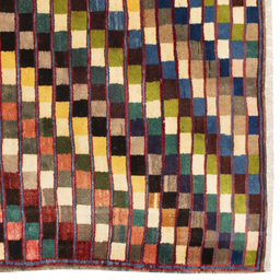 گبه دستباف سی پرشیا کد 129266 سایز 146×112 سانتی متر