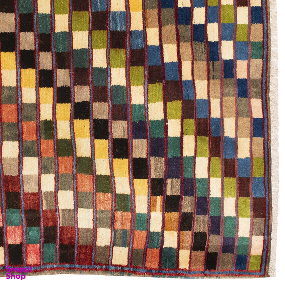 گبه دستباف سی پرشیا کد 129266 سایز 146×112 سانتی متر