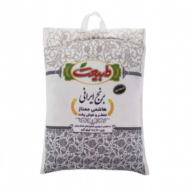 برنج هاشمی ممتاز طبیعت وزن 10 کیلوگرم