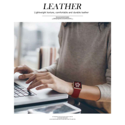 بند اپل واچ کوتتسی مدل W7 WH5206-BK مناسب اپل واچ سری 1/2/3/4/5 سایز 42 و 44 میلی‌ متری