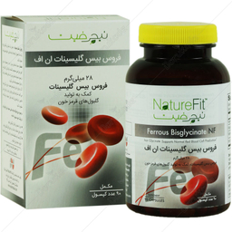 قرص مکمل فروس بیس گلیسینات ان اف نیچرفیت بسته ۹۰ عددی