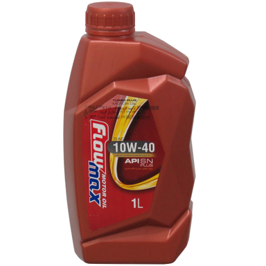 روغن موتور بنزینی فلومکس مدل توربوپلاس 10W-40 SN حجم 1 لیتر